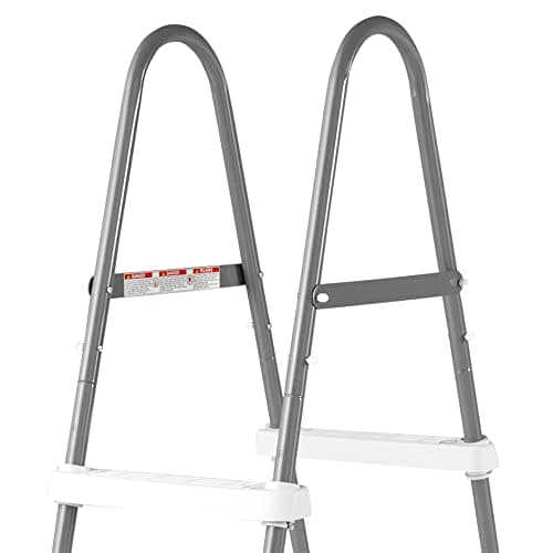 Intex Above Ground Steel Frame Swimming Pool Ladder for 42-in. Wall Height Pools
