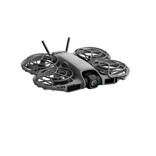 DJI Neo 2 Fly More Combo (Drone Only), 4K Drone With Camera, Palm Takeoff & Landing, Gesture Control, ActiveTrack, Omnidirectional Obstacle Sensing, 3 Batteries