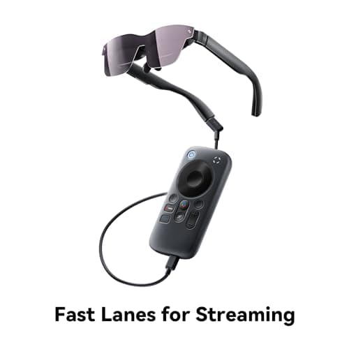 RayNeo Pocket TV - Certified Portable GTV Device, (Not for Netflix) Companion AR/XR Glasses Air 3s/Air 2s/Air 2, WiFi-Enabled Portable Smart TV, with Mutiple TV/Movie Series