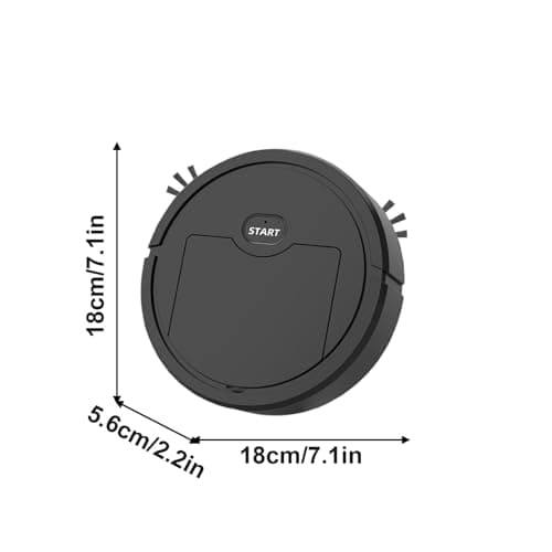 Robot Vacuum and Mop, Robot Vacuum Cleaner, Smart Automatic Sweeping, Multifunctional Structure, Compact & Mini Size, Quality Effecient Cleaning, Lazy-Friendly Cleaning Solution