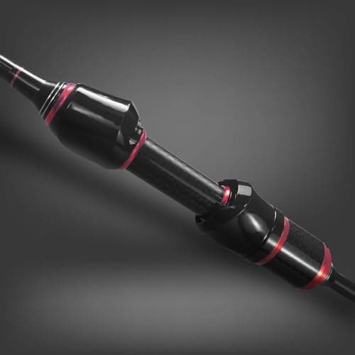Aventik EchoLite Fishing Rod Ultralight Bass Fishing Pole with Lure 2-8g High Carbon UL Trout Spinning Casting Rod Line Weight 2-6LB
