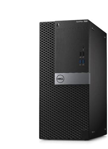 Dell Optiplex 7050 Tower Desktop Computer PC, Intel Core i7-6700, 16GB RAM, 512GB SSD, Keyboard & Mouse, DisplayPort, HDMI, Windows 11 Pro (Renewed)