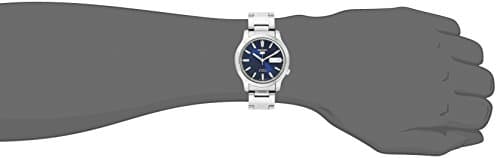 SEIKO 5 Men's SNK793 Automatic Stainless Steel Watch with Blue Dial