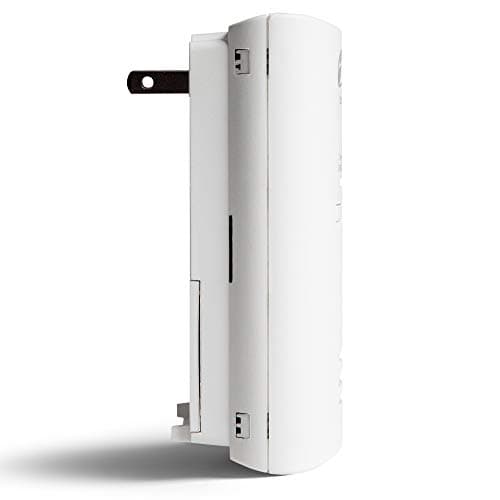 Kidde Carbon Monoxide Detector, Plug-in Carbon Monoxide Detector with AA Battery Backup, 85 dB Alarm, LED Status Light Indicators, 3rd Edition