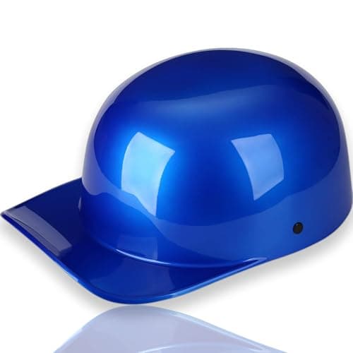 Yesmotor Baseball Motorcycle Helmet Half Cap for Bike Cruiser Chopper Moped Scooter- Dot Approved