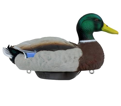 HEYDAY Mallard Position Pack #2 Duck Decoys Ultra-Light 100% HydroFoam | Durable, Realistic Design | 6 Pack of Duck Hunting Decoys