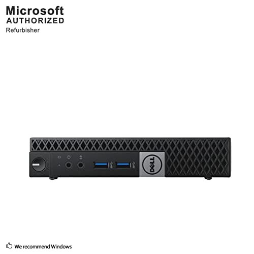 Dell Optiplex 3040 Micro Computer Mini Tower PC, Intel Quad Core i5-6500T, 8GB DDR4 RAM, 256GB SSD, Win 11 Pro (Renewed)