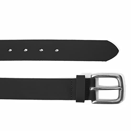 VATAN Men's Genuine Leather Casual Every Day Jeans Belts, Handmade Men Leather Belt with Gift Box