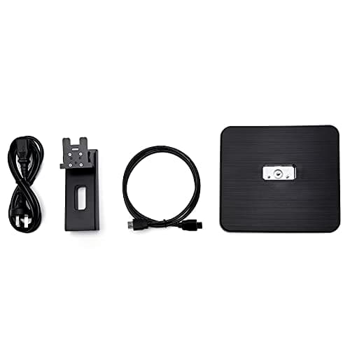 Amazon Basics IPS Monitor 75 Hz Powered with AOC Technology FHD 1080P HDMI, Display Port and VGA Input VESA Compatible Built-in Speakers for Office and Home, 27 in, Black