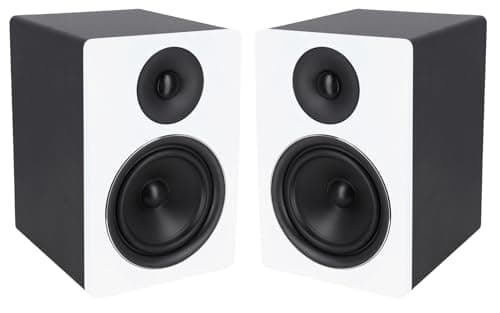 2) Rockville APM6W 6.5" 2-Way 350W Active/Powered USB Studio Monitor Speakers