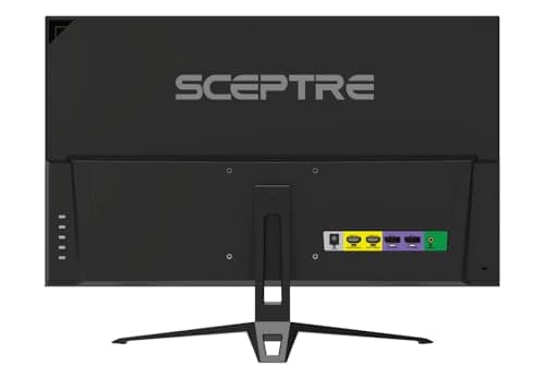 Sceptre New IPS 24-inch Gaming Monitor 180+Hz DP x2 HDMI x2 1ms 100% sRGB Build-in Speakers Machine Black 2026 (E248B-FPT168 Series)