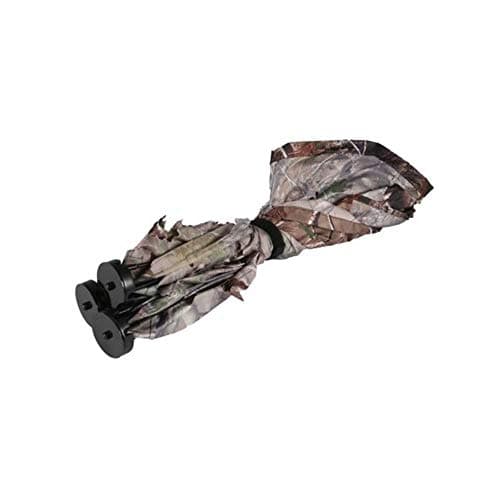 Ameristep Throwdown Ground 3D Leafy Die-Cut Camo Ultra-Compact Easy-Setup Three-Panel Low-Noise Run-and-Gun 2-Person Hunting Blind