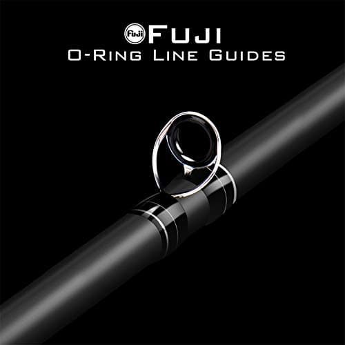 KastKing Perigee II Spinning & Casting Fishing Rods, Fuji O-Ring Line Guides, 24 Ton Carbon Fiber Casting and Spinning Rods - Two Pieces,Twin-Tip Rods