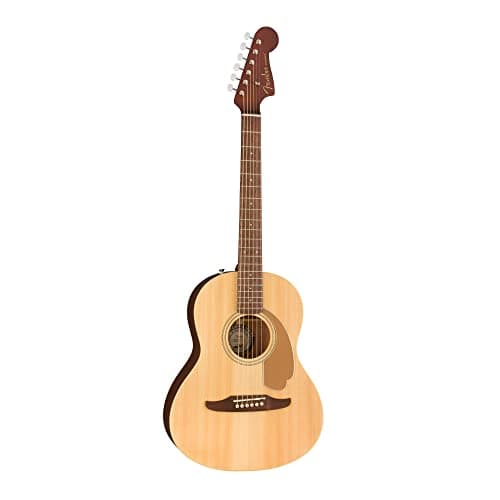 Fender Sonoran Mini Acoustic Guitar, with 2-Year Warranty, Natural, Rosewood Fingerboard, with Gig Bag