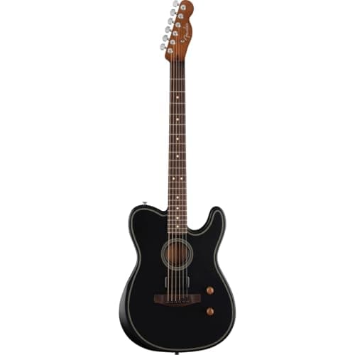 Fender Acoustasonic Standard Telecaster Acoustic-electric Guitar - Black