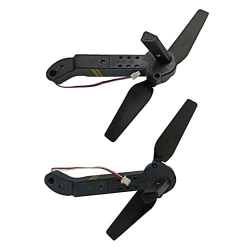 RC Quadcopter Spare Parts Axis Drone Arms with Propellers FPV Racing Drone Arms Comaptible with E58/L800/JY019/S168 RC Hobby, 4pcs Included