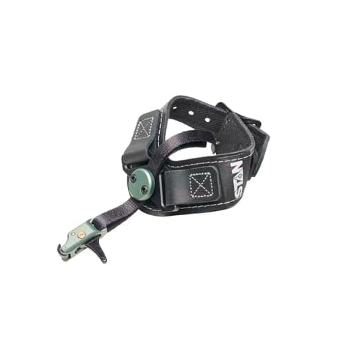 Stan SoleX Clicker Index Finger Bowhunting Archery Release - Wrist Strap Open Hook Trigger Aid with Click Mechanism, Fast Reset, Adjustable Length, Travel & Tension