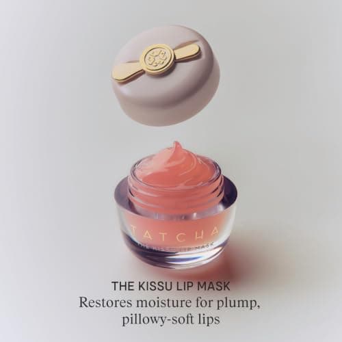 Tatcha Kissu Lip Mask | Overnight Lip Mask, Visibly Plumps and Softens for Lush Lips, 9.0 G | 0.32 oz B08D3FXF64