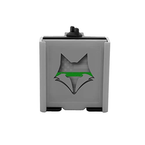 DESERT FOX GOLF Phone Caddy – American Flag Golf Cart Phone Holder – Secure Hook-and-Loop Mount, One-Hand Access, Universal Fit, Patriotic Golf Accessories (Green Line) B08N5HCCKG