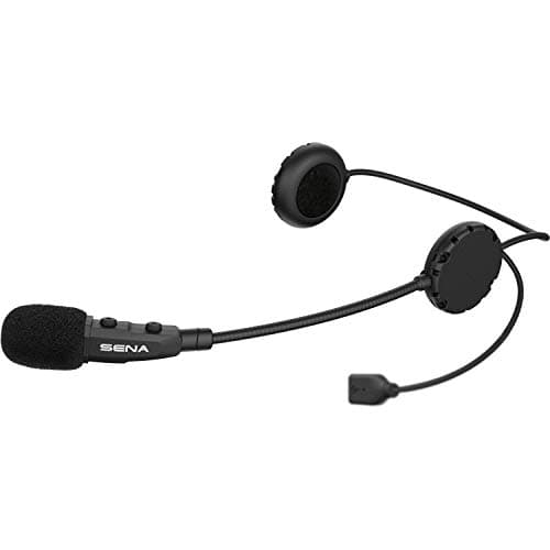 Sena 3S Plus Boom Motorcycle Bluetooth Headset, Black