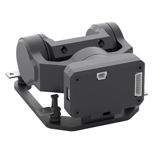 CADDXFPV GM2 2-Axis Gimbal – FPV Head Tracking with Mechanical Stabilization, UART/PWM Control, Compatible Only with Select Walksnail VTX Models, for FPV Drones, RC Cars, and Fixed Wings