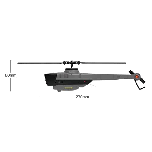 C128 Scout Drone with 1080P Camera, Military Remote Control Helicopter, 2.4G Aerial Vehicle Reconnaissance, Take Off/Landing, 6-Axis Gyro