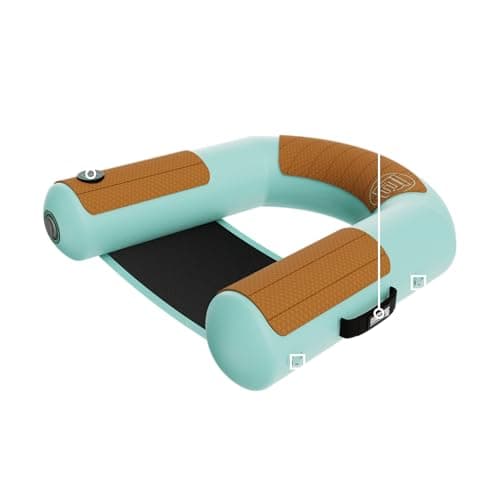 BOTE Hangout Suite Floating Chair Pool Beach Lake Boat Float Adults Family Friendly 4FT Multiple Colors 1 or 2 Pack Options Includes Mesh Carry Bag for Travel