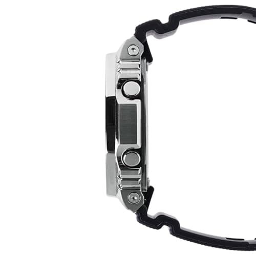 Casio G-Shock Casio G-Steel Solar Connected Black Dial Black Resin Strap Watch - GBM2100-1A