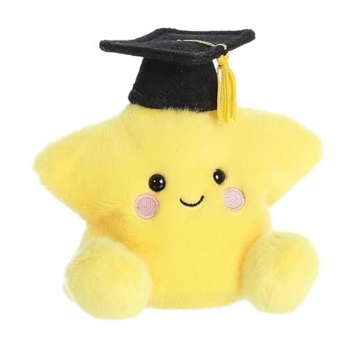 Bean-filled understuffed bodies with collectible personalities Aurora Palm Pals 5" Magna Graduation Star Adorable Plush B0CLYVZQ8K