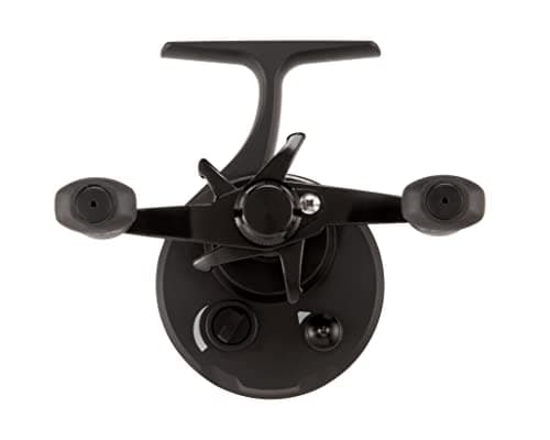 13 Fishing - Descent - Inline Ice Fishing Reel - 2.7:1 Gear Ratio - Right Hand Retrieve (Gen 2) - D2-2.7-RH, Black