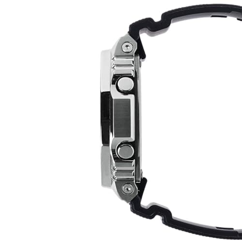 Casio G-Shock G-Steel Solar Connected Green Dial Black Resin Strap Watch - GBM2100A-1A3