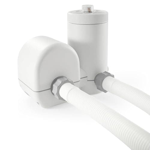 INTEX C1500 Cartridge Filter Pump for AGP: 1500 GPH Pump Flow Rate - Cartridge Gauge Indicator - HydroAeration Technology - Includes Type A Filter Cartridge - Turnover Rate/System Flow 1180 GPH