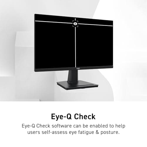 msi PRO MP225V, 22-inch, 1920 x 1080 (FHD) Computer Monitor, 100Hz, Adaptive-Synch, HDMI, Video Port, Low Blue Light, Eye-Q Check, VESA Mountable, Tilt, 1ms, Black