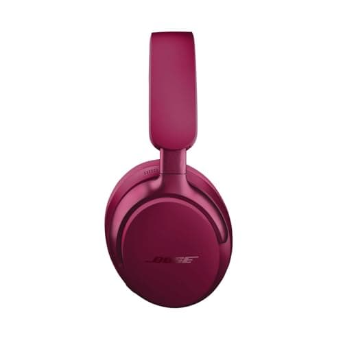 Bose QuietComfort Ultra Bluetooth Headphones, Wireless Headphones with Spatial Audio, Over Ear Noise Cancelling with Mic, Up to 24 Hours of Playtime, Deep Plum - Limited Edition Color