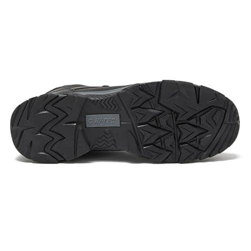 HI-TEC Aspen Mid Waterproof Men's Hiking Boots - Black or Brown, Medium or Wide Lightweight Outdoor Trekking Shoes