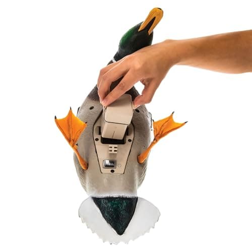 Avian-X Powerflight Smart Motion Mallard Spinning Wing Duck Decoy, Ideal for Hunting, Outdoor, Wasp, Deer, Bee Deterrent, Fake Call, Animal Scare