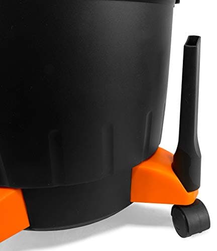 WEN VC4710 10-Amp 5-Gallon Portable HEPA Wet/Dry Shop Vacuum and Blower with 0.3-Micron Filter, Hose, and Accessories,Orange