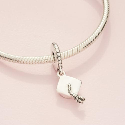 PANDORA Graduation Cap Dangle Charm B0C4RFMKGL