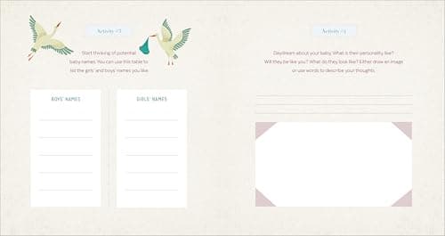 The First-Time Mom's Pregnancy Journal: Monthly Checklists, Activities, & Journal Prompts