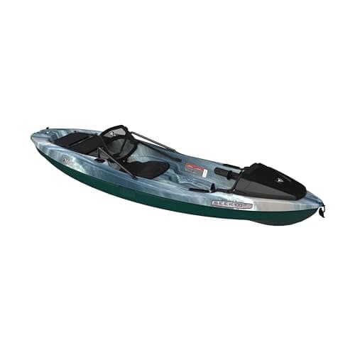 Pelican Seek 100XP - Sit on top Fishing Angler Kayak - Twin-Arched Multi-Chine Hull - Lightweight - 10 ft
