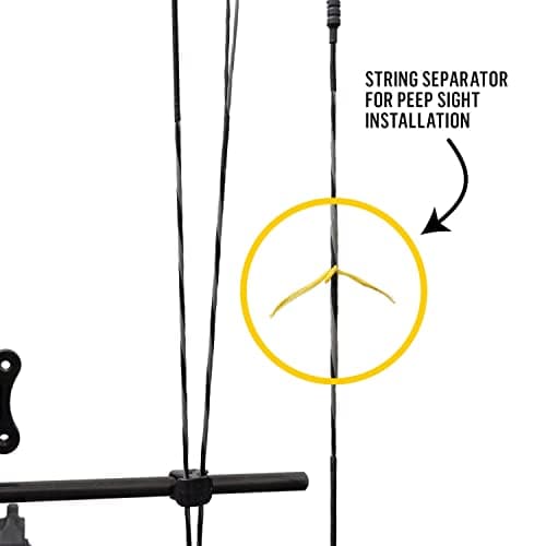 Diamond Archery Edge XT Adjustable Accurate Stable Fully Accessorized Versatile Compound Hunting Bow - 50 lbs Draw Weight