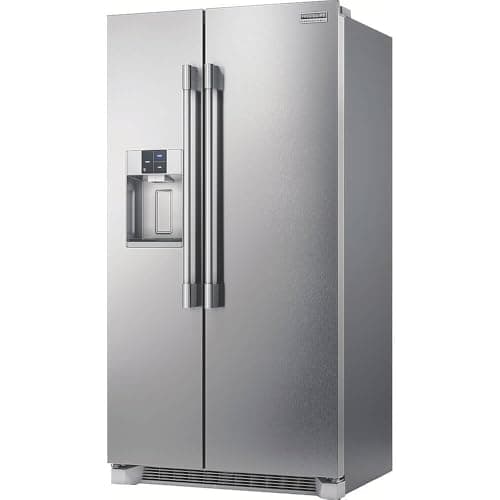 Frigidaire Professional 36 in. 22.3 cu. ft. Counter Depth Side-by-Side Refrigerator in Stainless Steel with CrispSeal Technology
