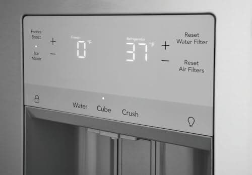 Frigidaire FRFS2823A 36 Inch Wide 27.8 Cu. Ft. French Door Refrigerator with External Ice and Water Dispenser - Stainless Steel