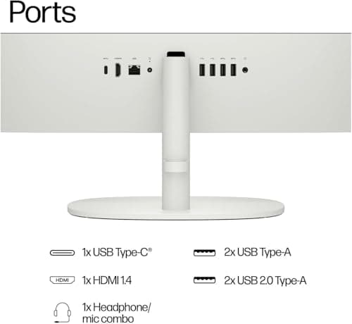 HP 2026 22" FHD All-in-One Desktop Computer • The New Version for Everyday Use • Latest 13th Gen Intel Quad-Core CPU • 16GB DDR5 • 500GB External+128GB UFS Storage • HDMI • Type-C • HD Webcam • Win11