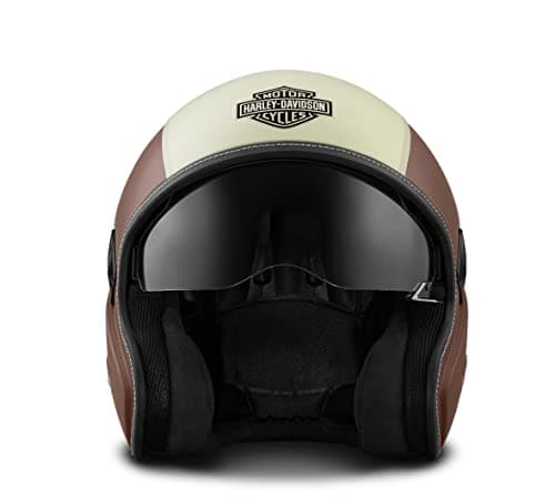 Harley-Davidson Mason's Yard Sun Shield S05 3/4 Helmet with Drop Down Sun Visor - 98177-18VX
