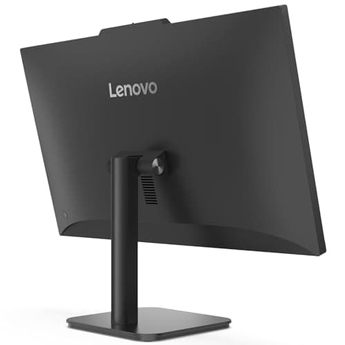 Lenovo 24 All-in-One Desktop Computer for Home Office, 16GB DDR4 RAM, 512GB PCIe SSD, Intel Processor, 23.8" FHD AIO, WiFi 6, BT 5.2, RJ-45, HDMI, Keyboard and Mouse, Ebony‌ Black, Windows 11 Home