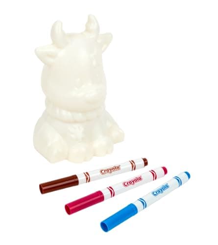 Crayola Light Ups Reindeer, Recolorable Light Up Toy for Kids, Reindeer Decor, Glow in the Dark, Holiday Gift for Kids, Ages 4+ B0DSQN9BBJ