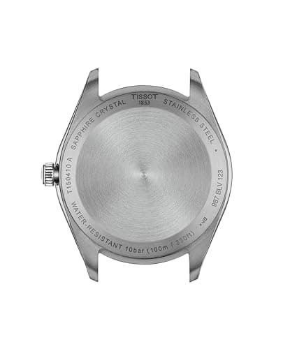 Tissot PR 100 40mm, Swiss Quartz Watch for Men, Stainless Steal Case, Black Dial, T1504101108100