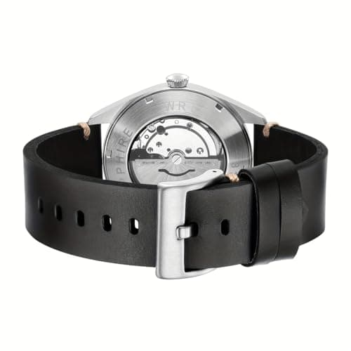 Boyarca Pilot Watch Men's Aviator Wrist Watch Japan Automatic Movement Mechanical Watches Stainless Steel Case Flieger Timepieces with Luminous Waterproof