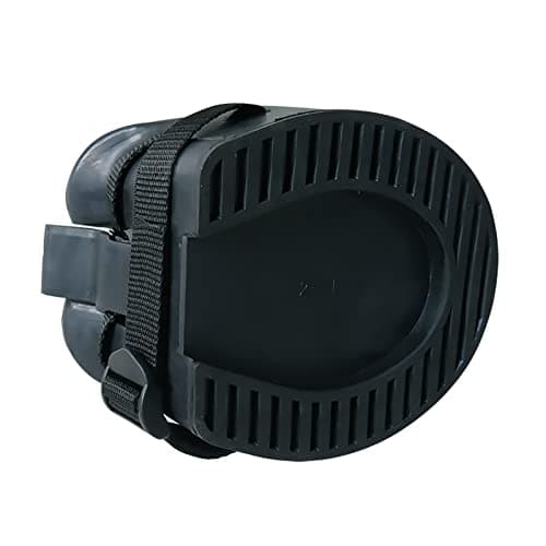 Esquirla Horse Hoof Boots Sturdy Comfortable Protective Cover Equine Hoof Protector Horses Protection Rubber for Riding Training Equestrian Supplies, L